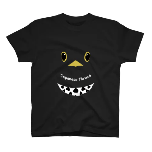 クロツグミくん スタンダードTシャツ