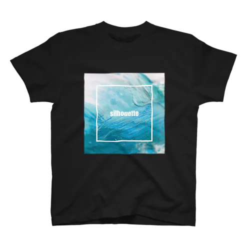 silhouette black tee スタンダードTシャツ