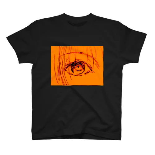 瞳を閉じるな！(橙) スタンダードTシャツ