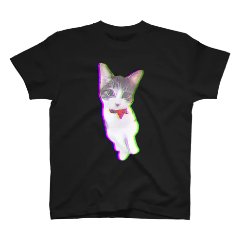 三毛猫のみゅう レトロ スタンダードTシャツ