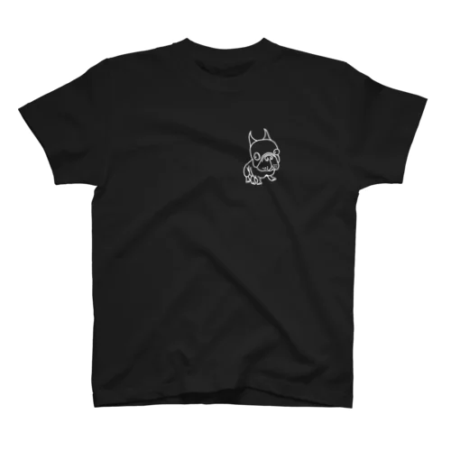 コタ犬(白) Regular Fit T-Shirt