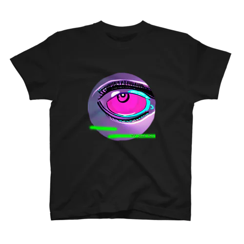 AI 美渡 ジャニ子　Neon Eyes　2 Regular Fit T-Shirt