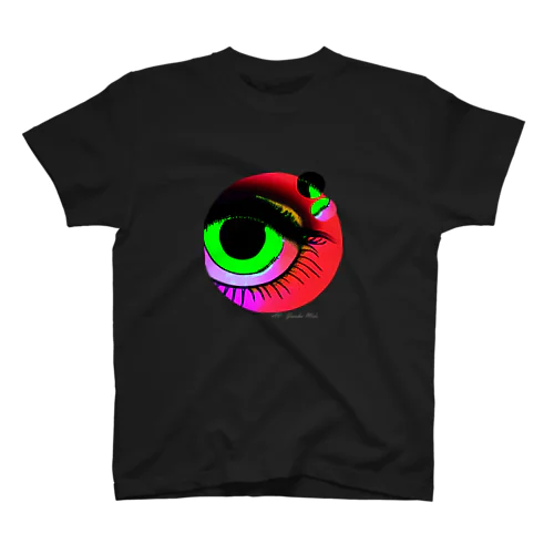 AI 美渡 ジャニ子　Neon Eyes　4 スタンダードTシャツ