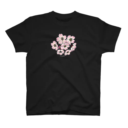 桜（白文字） スタンダードTシャツ