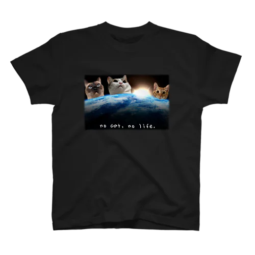 地球猫 スタンダードTシャツ