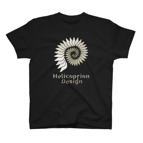 HelicoprionDesignロゴマークver.1 Regular Fit T-Shirt