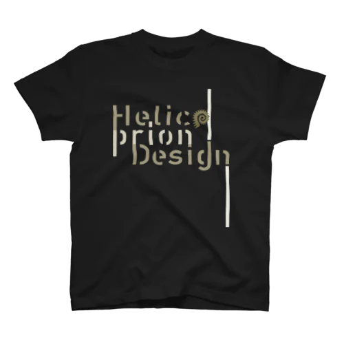 HelicoprionDesignロゴタイプ スタンダードTシャツ