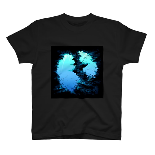 青の世界　アクアマリン Regular Fit T-Shirt