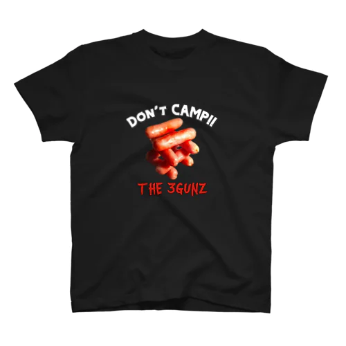 The3Gunz／Don't CAMP!!  (ver.2022) Regular Fit T-Shirt