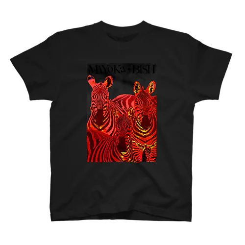 Red Zebra by MiYoKa-BISH スタンダードTシャツ