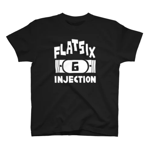 FLAT 6 INJECTION Regular Fit T-Shirt