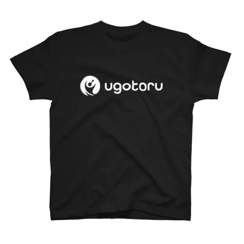 ウゴトル黒Tシャツ（モノクロ） Regular Fit T-Shirt