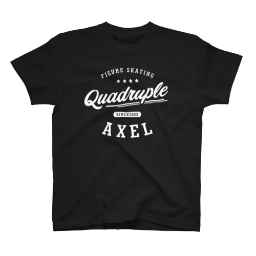 Quadruple Axel_wh Regular Fit T-Shirt