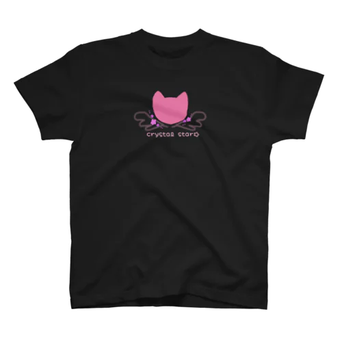 猫に星と羽根 スタンダードTシャツ