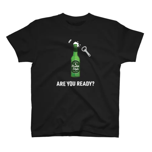 Nonbee Style BEER - ARE YOU READY? スタンダードTシャツ