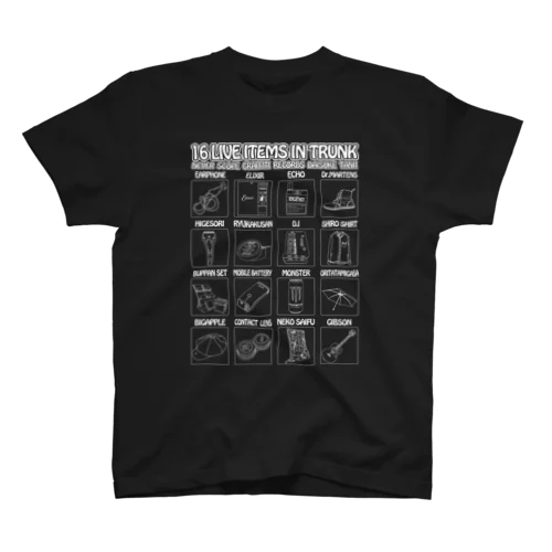 16 LIVE ITEMS Tシャツ スタンダードTシャツ