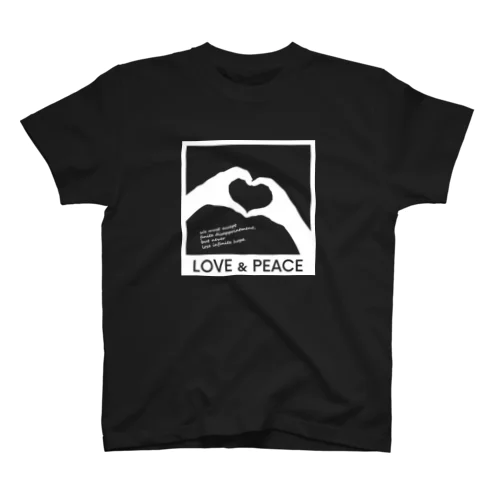 LOVE and PEACE Regular Fit T-Shirt