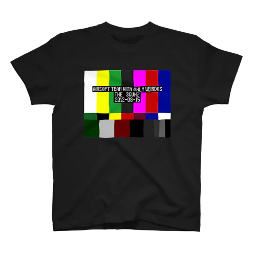 The3Gunz／ORIGINAL 7MEN COLORBAR Regular Fit T-Shirt