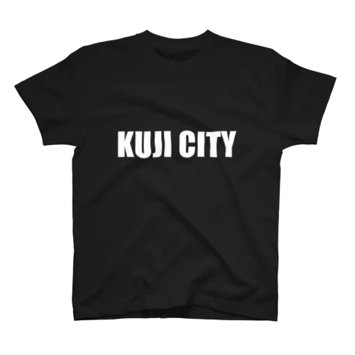 KUJI CITY - Tee（WH-Dark Color）スタンダードTシャツ Regular Fit T-Shirt