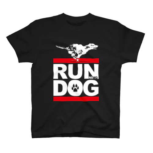 RUNNING DOG　走ってる犬　CCG-005-2B Regular Fit T-Shirt