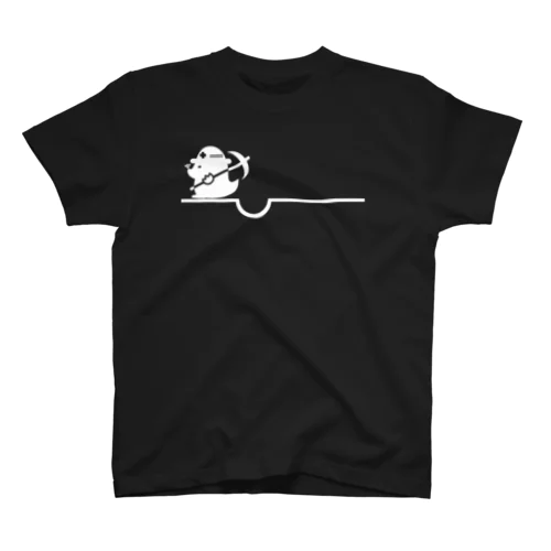 モグラノアナ_白 スタンダードTシャツ