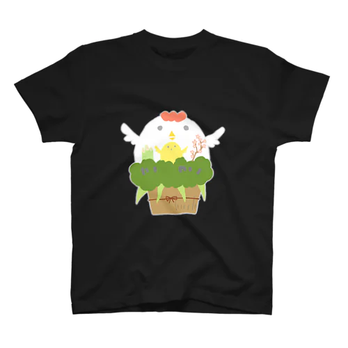 鶏と雛 スタンダードTシャツ