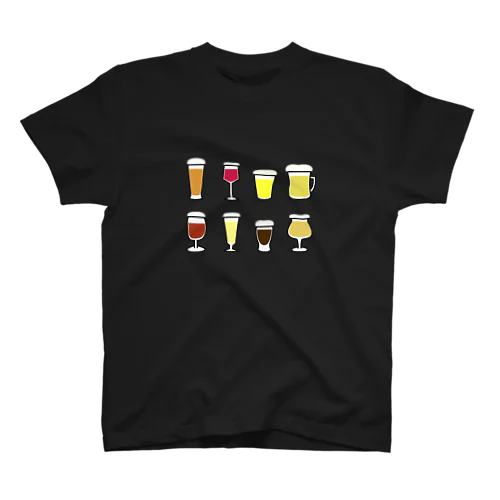 いろいろなビール スタンダードTシャツ