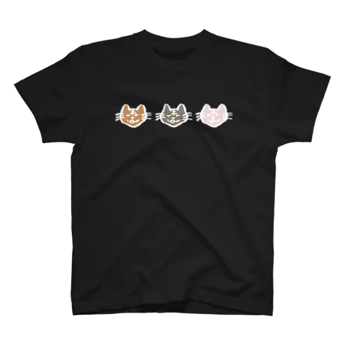 ねこ様　白 Regular Fit T-Shirt