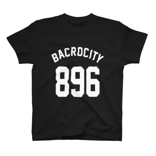 BACROCITY~馬喰町（白文字） Regular Fit T-Shirt