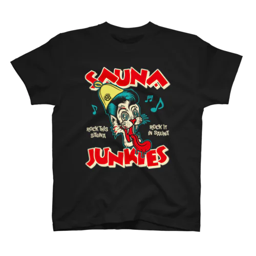 SAUNNER CATS（濃色） スタンダードTシャツ