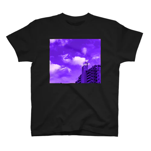 【開運🐉】下北沢龍雲Ｔシャツ（パープルトーン） 티셔츠