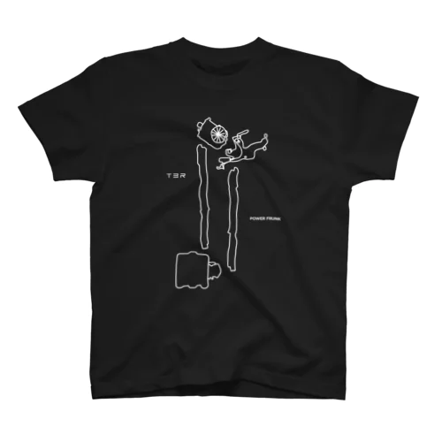 グラフィックPOWER FRUNK（ダークカラー） スタンダードTシャツ