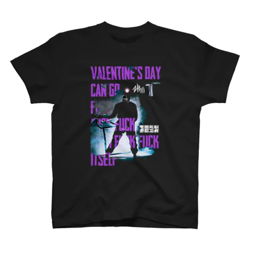 valentine's day can go fuck itself !!!! Regular Fit T-Shirt