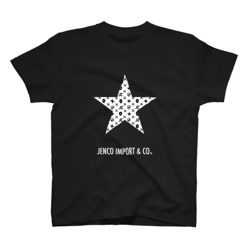 JENCO STAR -BLACK- Regular Fit T-Shirt