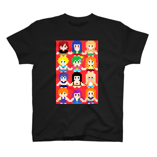 ムッツリおっちのナナシスドット絵 スタンダードTシャツ