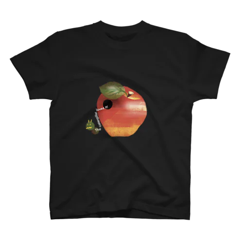 Apple with the caterpillar  Regular Fit T-Shirt