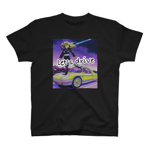 let's drive Regular Fit T-Shirt