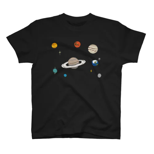 太陽系 Regular Fit T-Shirt