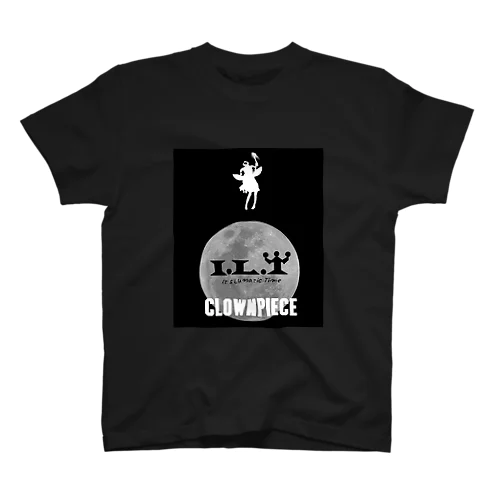 クラウンピース「イッツルナティックタイム！」Tシャツ　東方Project二次創作同人グッズ Regular Fit T-Shirt