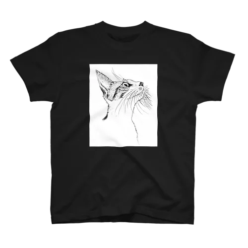 ほっそり猫ちゃん Regular Fit T-Shirt