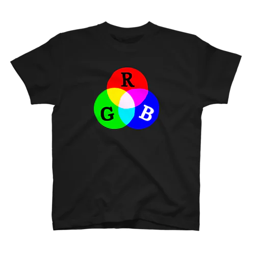 加法混色 RGB スタンダードTシャツ