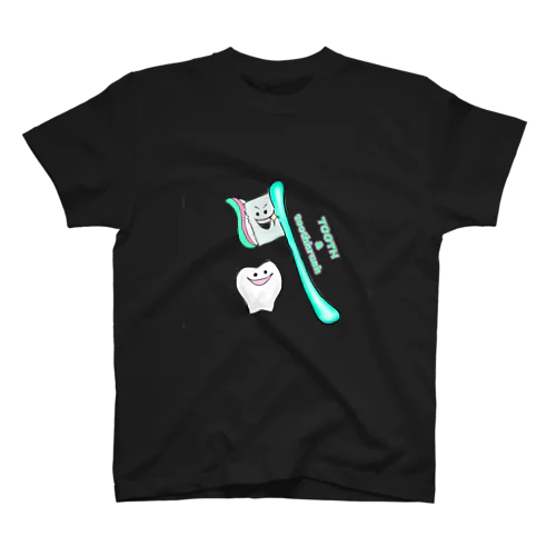 TOOTH &toothbrush  Regular Fit T-Shirt