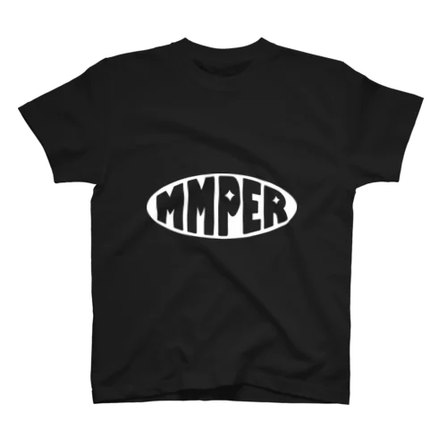 MMPERアイテム(ロゴフチ有白) Regular Fit T-Shirt