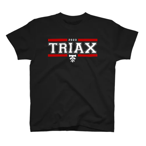 TRIAX Black Regular Fit T-Shirt