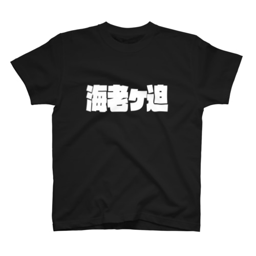 海老ケ迫 (白パンチボールド・濃色専用)苗字 Regular Fit T-Shirt