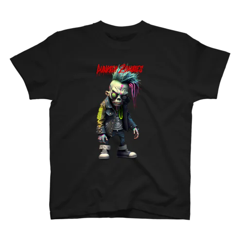 Punkish Zombies / パンキッシュゾンビ #10 南無阿弥バージョン スタンダードTシャツ