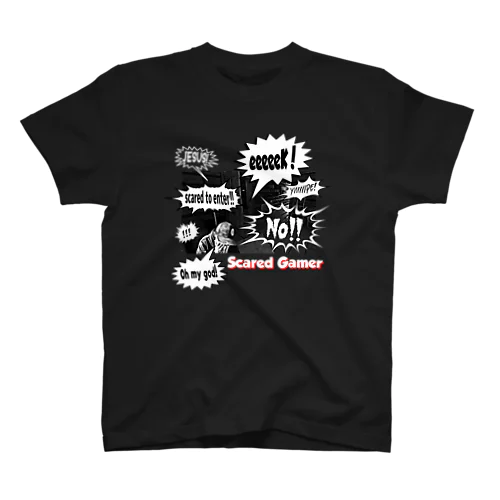 The3Gunz／scary-scarier-scariest Regular Fit T-Shirt