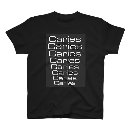 カリエス_black スタンダードTシャツ