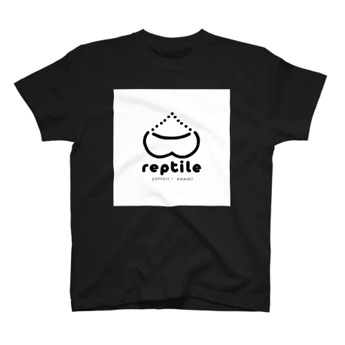 爬虫類ロゴグッズ Regular Fit T-Shirt