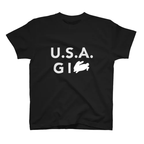 アメリカのうさぎさん スタンダードTシャツ